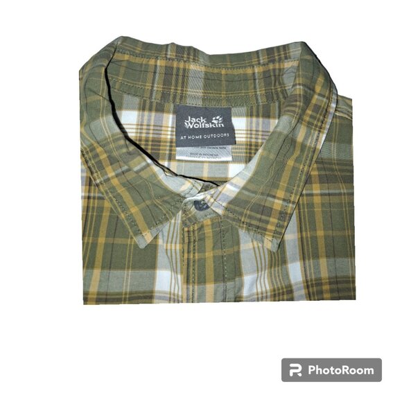 Jack Wolfskin plaid shirt - Picture 4 of 5
